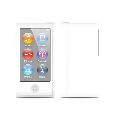 Apple iPod Nano (7G) Skin - Solid State White