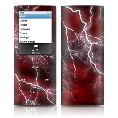 iPod nano (4G) Skin - Apocalypse Red