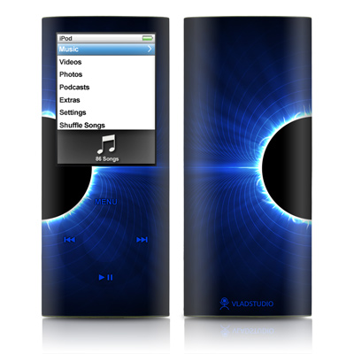 iPod nano (4G) Skin - Blue Star Eclipse