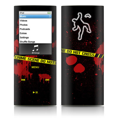 iPod nano (4G) Skin - Crime Scene