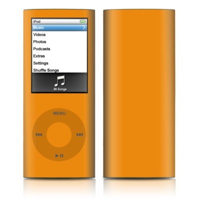 iPod nano (4G) Skin - Solid State Orange