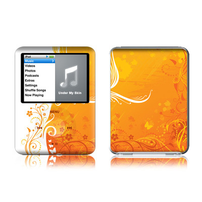 iPod nano (3G) Skin - Orange Crush