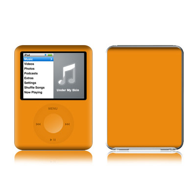 iPod nano (3G) Skin - Solid State Orange