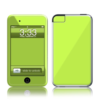 iPod Touch Skin - Solid State Lime