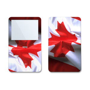 iPod Video (5G) Skin - Canadian Flag