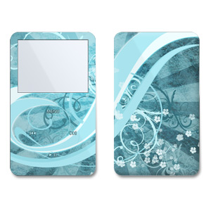 iPod Video (5G) Skin - Flores Agua