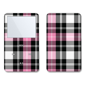 iPod Video (5G) Skin - Pink Plaid