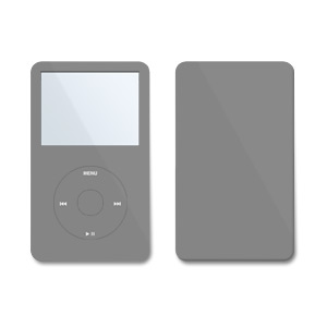 iPod Video (5G) Skin - Solid State Grey
