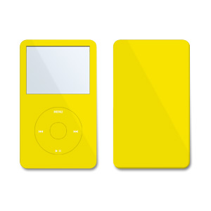 iPod Video (5G) Skin - Solid State Yellow
