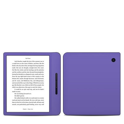 Kobo Libra H20 Skin - Solid State Purple
