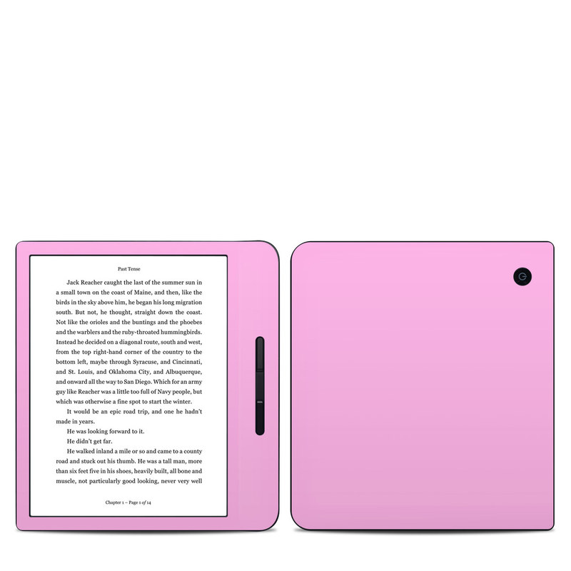 Kobo Libra H20 Skin - Solid State Pink (Image 1)