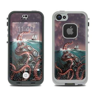 Lifeproof iPhone 5S Fre Case Skin - Kraken
