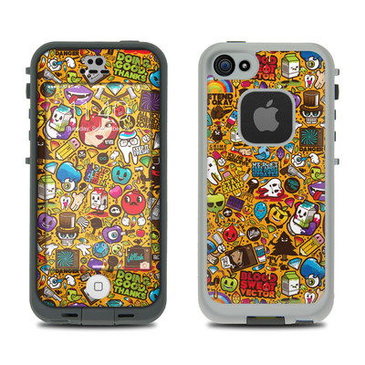 LifeProof iPhone 5S Fre Case Skin - Psychedelic