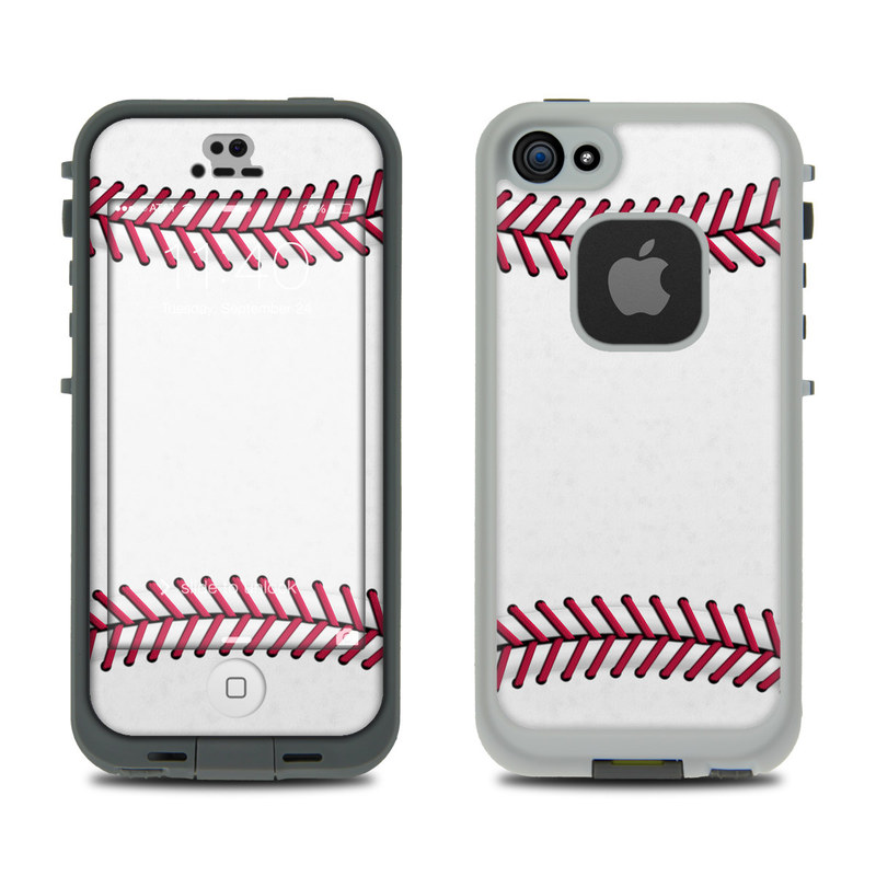 LifeProof iPhone 5S Fre Case Skin - Baseball (Image 1)