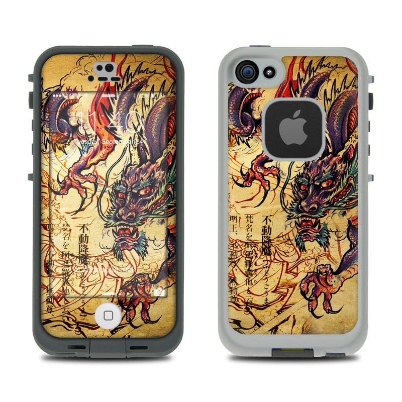 LifeProof iPhone 5S Fre Case Skin - Dragon Legend (Image 1)