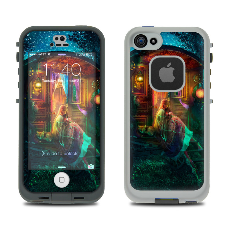 LifeProof iPhone 5S Fre Case Skin - Gypsy Firefly (Image 1)