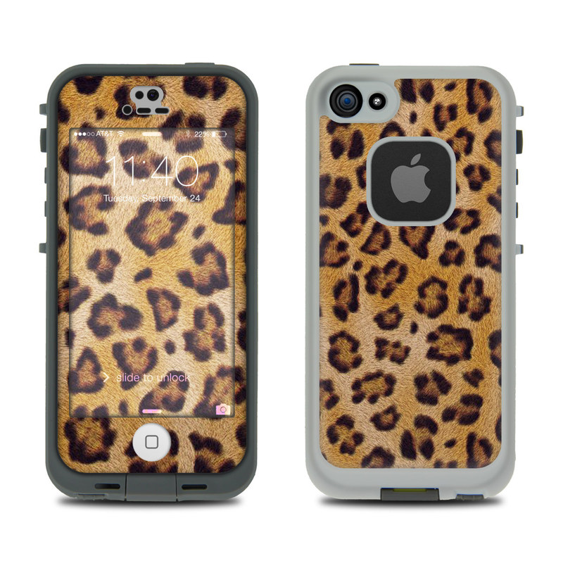 LifeProof iPhone 5S Fre Case Skin - Leopard Spots (Image 1)