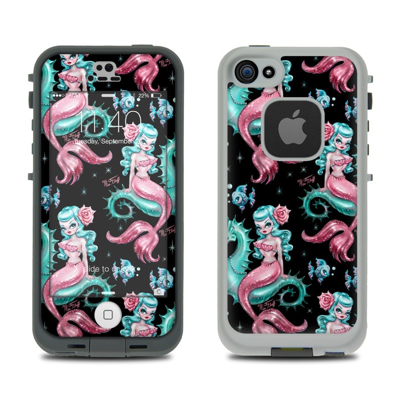 Lifeproof iPhone 5S Fre Case Skin - Mysterious Mermaids (Image 1)