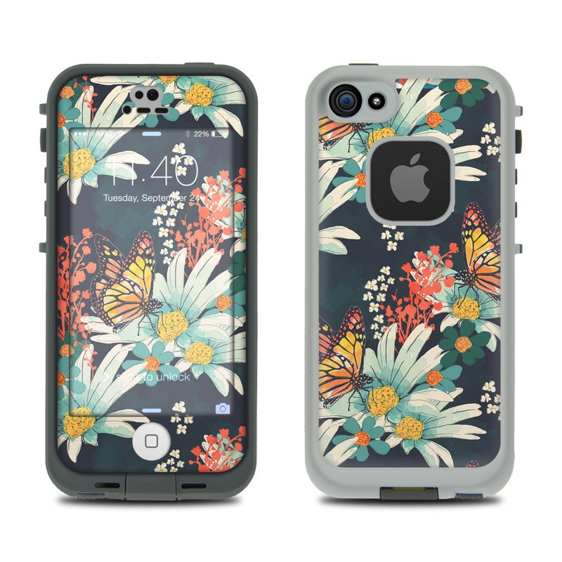 LifeProof iPhone 5S Fre Case Skin - Monarch Grove (Image 1)