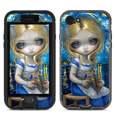 Lifeproof iPhone 7 Nuud Case Skin - Alice in a Van Gogh