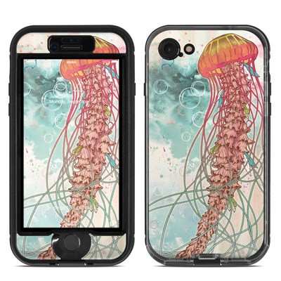 Lifeproof iPhone 7 Nuud Case Skin - Jellyfish
