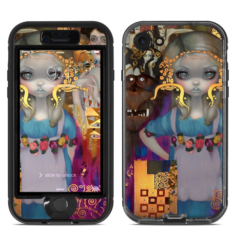 Lifeproof iPhone 7 Nuud Case Skin - Alice in a Klimt Dream (Image 1)