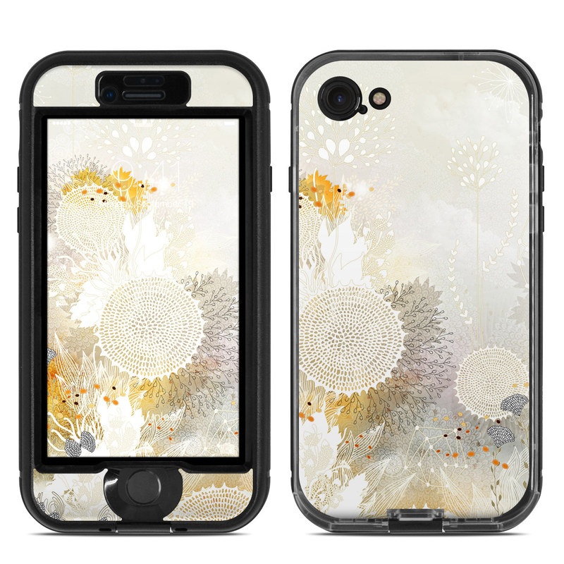 Lifeproof iPhone 7 Nuud Case Skin - White Velvet (Image 1)
