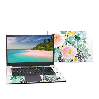 Lenovo ThinkPad X1 Extreme (2nd Gen) Skin - Blushed Flowers