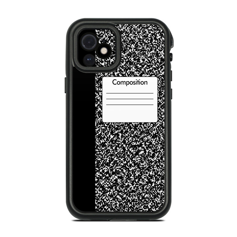 Lifeproof iPhone 12 Fre Case Skin - Composition Notebook (Image 1)