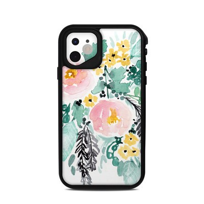 Lifeproof iPhone 11 Fre Case Skin - Blushed Flowers