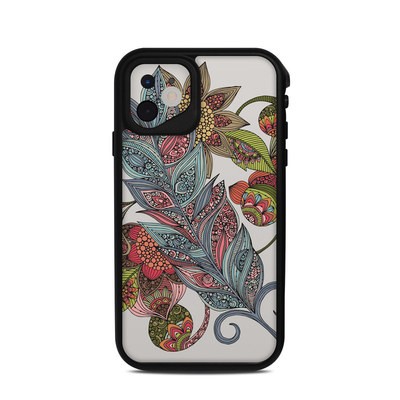 Lifeproof iPhone 11 Fre Case Skin - Feather Flower
