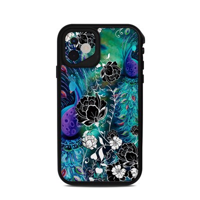 Lifeproof iPhone 11 Fre Case Skin - Peacock Garden
