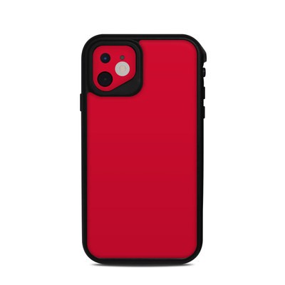 Lifeproof iPhone 11 Fre Case Skin - Solid State Red