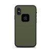 Lifeproof iPhone X Fre Case Skin - Solid State Olive Drab (Image 1)