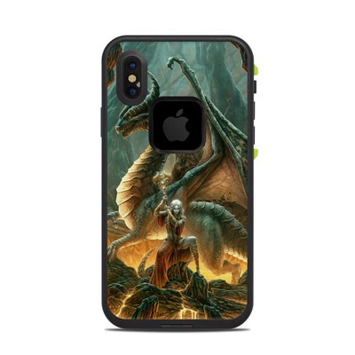 Lifeproof iPhone X Fre Case Skin - Dragon Mage