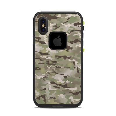 Lifeproof iPhone X Fre Case Skin - FC Camo