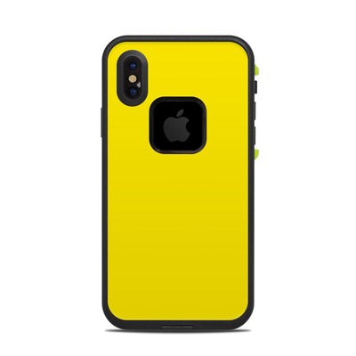 Lifeproof iPhone X Fre Case Skin - Solid State Yellow