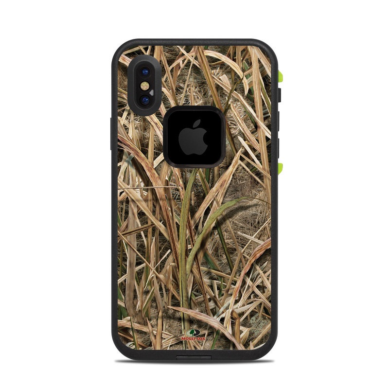 Lifeproof iPhone X Fre Case Skin - Shadow Grass Blades (Image 1)