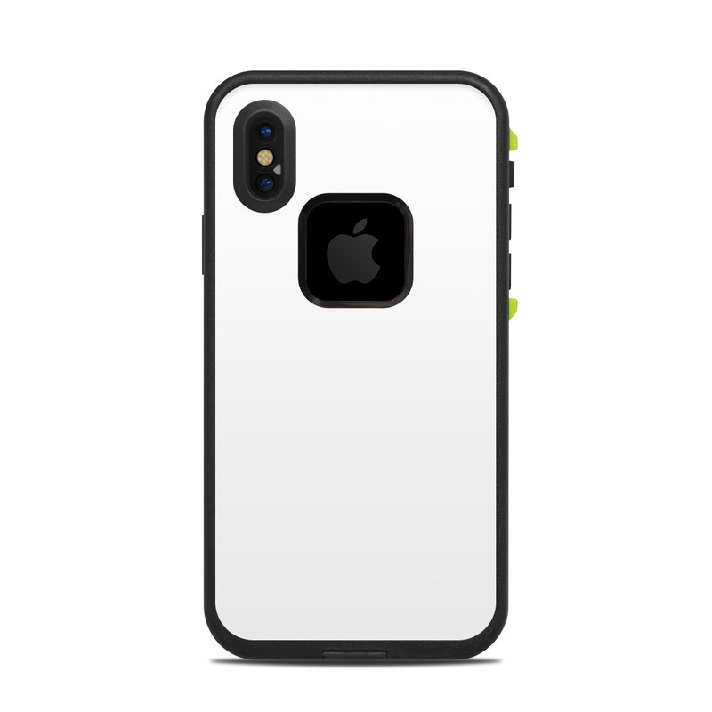 Lifeproof iPhone X Fre Case Skin - Solid State White (Image 1)