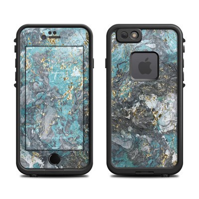 Lifeproof iPhone 6 Fre Case Skin - Gilded Glacier Marble