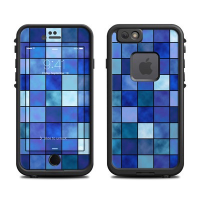 Lifeproof iPhone 6 Fre Case Skin - Blue Mosaic