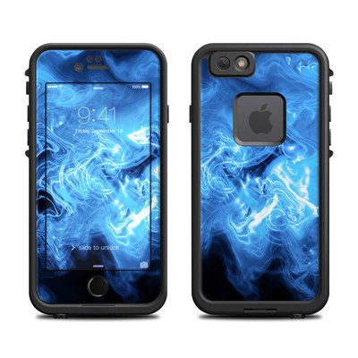 Lifeproof iPhone 6 Fre Case Skin - Blue Quantum Waves
