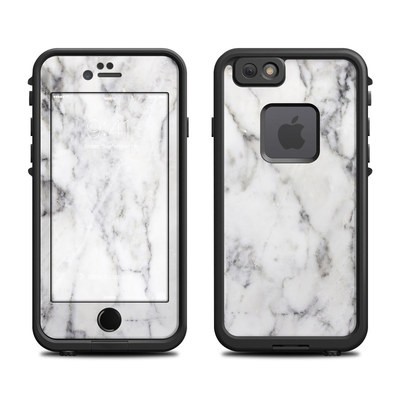 Lifeproof iPhone 6 Fre Case Skin - White Marble