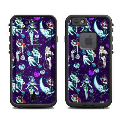Lifeproof iPhone 6 Fre Case Skin - Witches and Black Cats