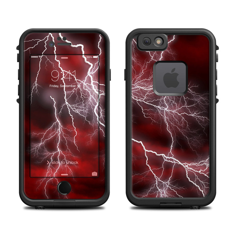 Lifeproof iPhone 6 Fre Case Skin - Apocalypse Red (Image 1)