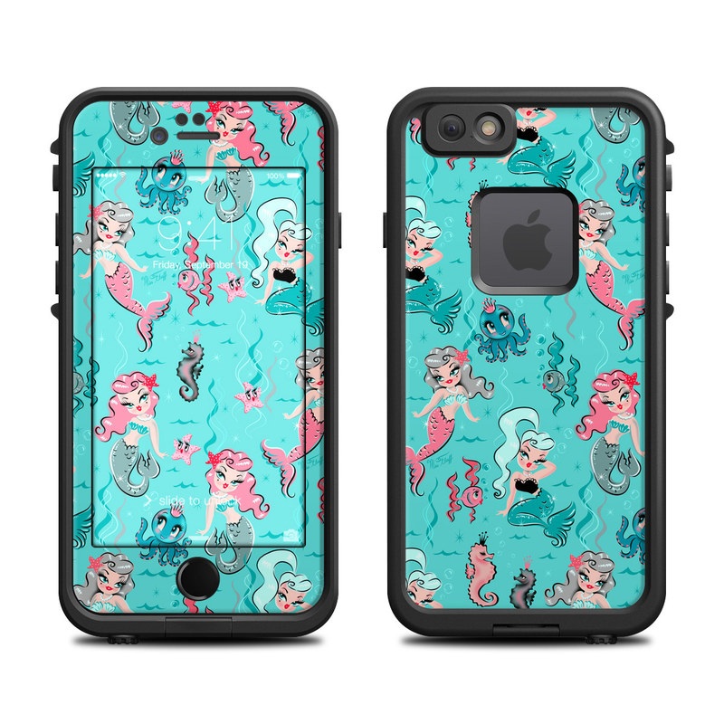 Lifeproof iPhone 6 Fre Case Skin - Babydoll Mermaids (Image 1)