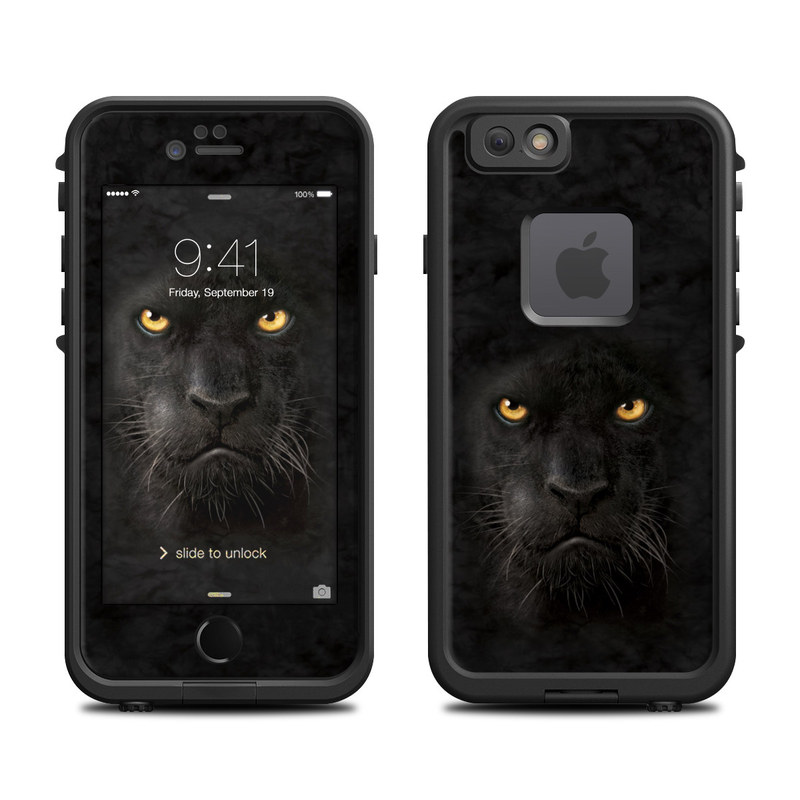 Lifeproof iPhone 6 Fre Case Skin - Black Panther (Image 1)