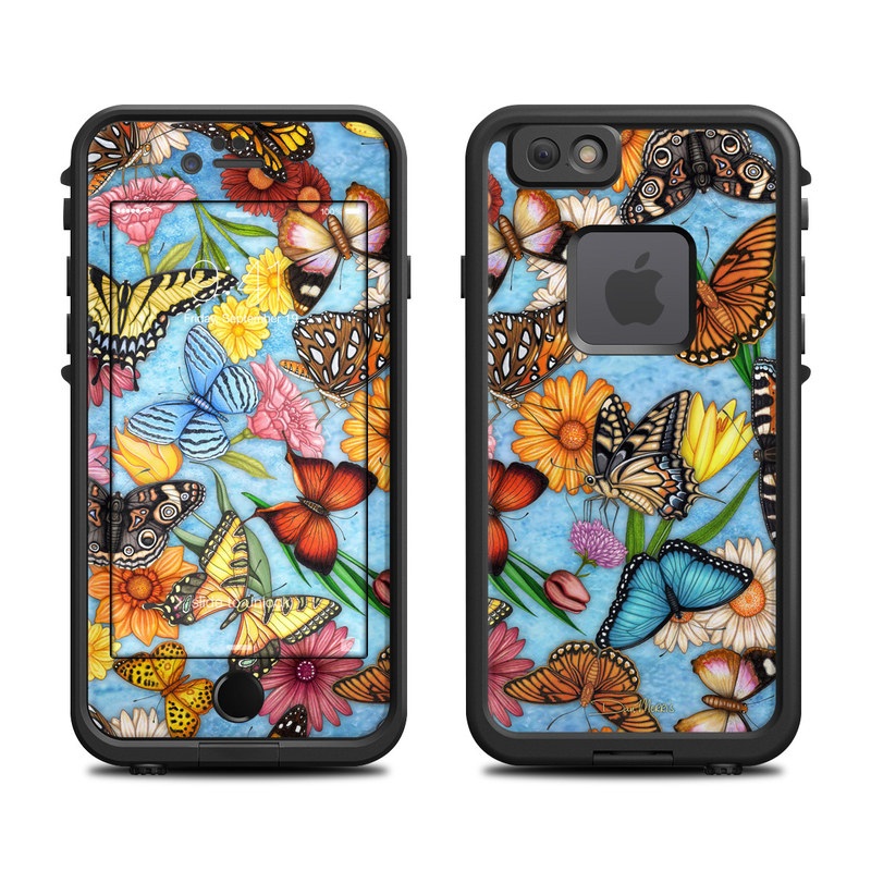 Lifeproof iPhone 6 Fre Case Skin - Butterfly Land (Image 1)