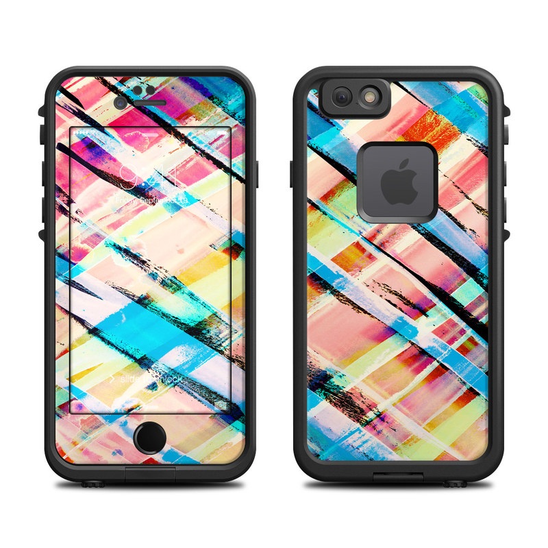 Lifeproof iPhone 6 Fre Case Skin - Check Stripe (Image 1)