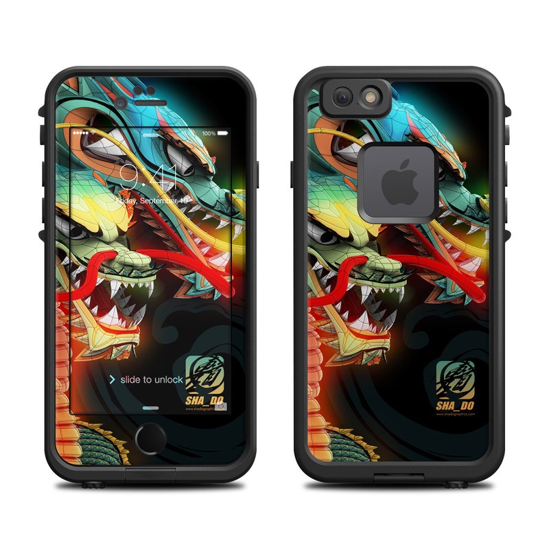 Lifeproof iPhone 6 Fre Case Skin - Dragons (Image 1)